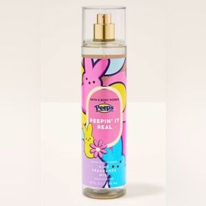 🆕Bath & Body Works Peeps Peepin' It Real Body Mist - NWT